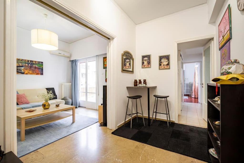 Athens Paradise Cozy 53 Sqm Apartament Near To Metro Eksteriør billede